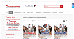 Desktop Screenshot of hbbleads.com